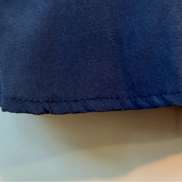 EUC Altar'd State Lace Trapeze Dress Sz M swing navy boho witch fairy gypsy - Picture 6 of 8